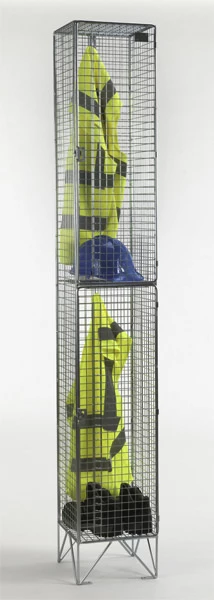 Two Door Premier Wire Mesh Locker